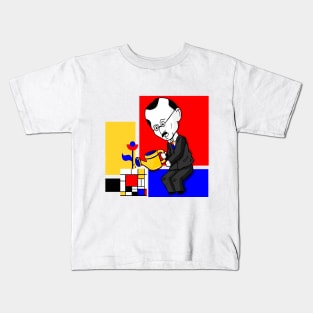 The Mondrian Flower Kids T-Shirt